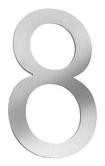 CMD stainless steel house number 8