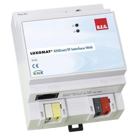 BEG 90126 KNXnet/IP Interface WEB Interface