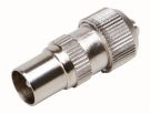 Kopp 33366910 Coax plug straight 6.5mm