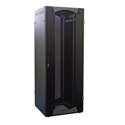 Schneider Electric NSYVDA42U86EN 42HE W800 D600 fixed 19' door R9011 cable rack