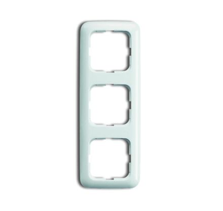 Busch-Jaeger 2513-214 cover frame, 3-way frame alpine white