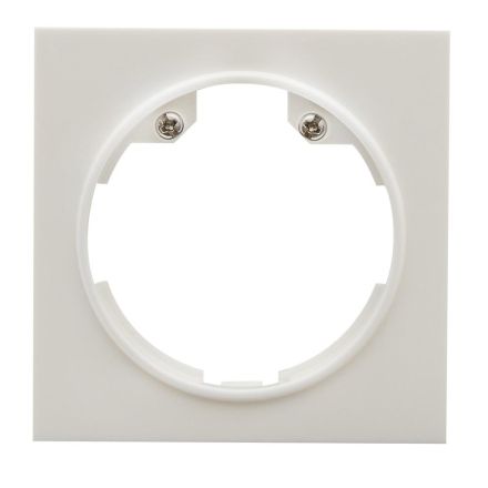 BEG 94346 Indoor140 55x55 pure white glossy central plate