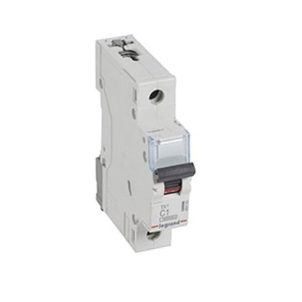 Legrand 404163 Circuit breaker TX3 C1A 1-pole 10kA 1M