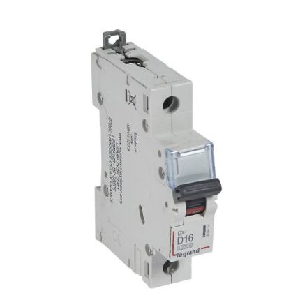 Legrand 409432 Circuit breaker DX3 D16A 1P 10KA 1M