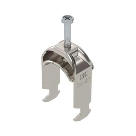 OBO Bettermann 1186136 2056 BS-H1-M-40 A2 34-40mm stainless steel clamp