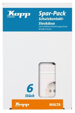 Kopp 923401052 socket MALTA, white