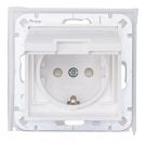 Kopp 954029009 UP-FR Steckd.HK07.1f.r-white SCHUKO socket