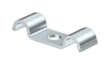 OBO Bettermann 1015 D 15 G for 2 cables fastening clamp, 1009475