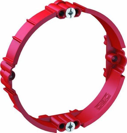 OBO Bettermann 2003742 ZU 12-PR for flush-mounted box signal red RAL3001 plaster compensation ring