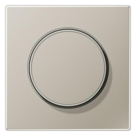 Jung ES1740 cover for rotary dimmer, LS series, stainless steel