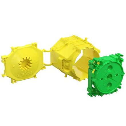 Kaiser 1265-01 B1 Prefix 2-part opening D:60mm concrete construction device junction box