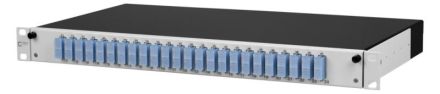 METZ CONNECT 150269E224-E OpDAT slide splice 24xSC-D blue OS2 grey patch panel