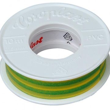 Kopp 320724088 insulating tape 10m gn/ye