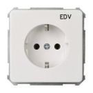 ELSO 205104 flush-mounted socket insert printed EDV 16A pure white