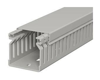 OBO Bettermann LK4 40040 40x40 stone grey wiring duct, 6178012