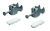 RITTAL 7099000 cable clamps for C-profile rails 56-64mm, pack of 25.