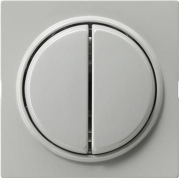 Gira 029542 cover and series rockers S-Color gray