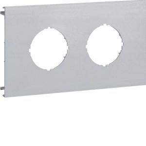 TEHALIT L87317035 device panel L8731 2-way RAL7035 light grey