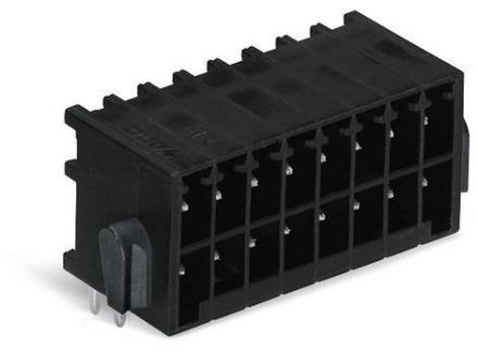Wago 713-1429/116-000 10A, 160V, 18p, solder, black connector