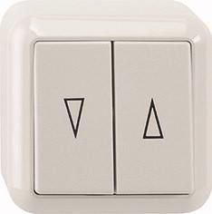 MERTEN MEG3755-8719 roller shutter button 1-pole polar white