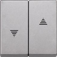MERTEN 435560 rocker switch aluminium SYSTEM M