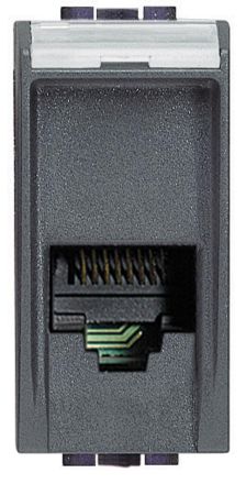 Bticino L4258/11N Lfa socket Rj11 (amp)