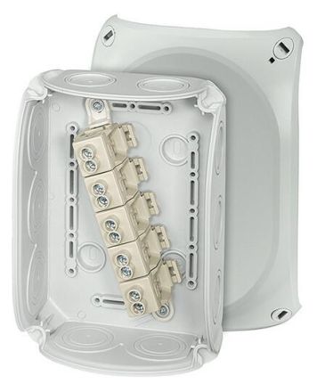 Hensel DK1010G 2.5-10qmm 3pha.16qmm 1pha. 5-pin. Cable junction box