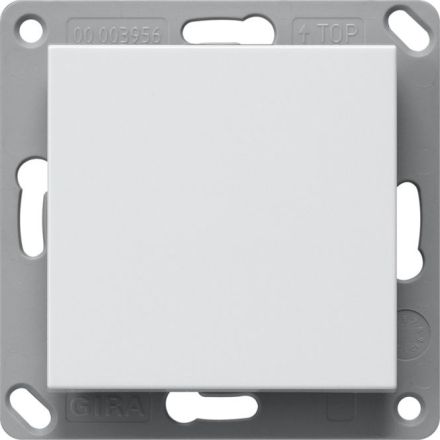 GIRA 242103 EnOcean wireless wall transmitter battery-free System 55 | 1-way | pure white glossy
