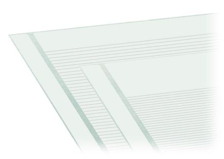 Wago 210-331/508-105 terminal marking white series 210 RM=5.08mm