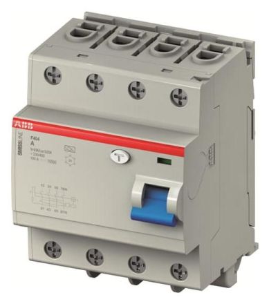 ABB Stotz-Kontakt 2CCF544120E0630 F404A63/0.1 4-pole residual current circuit breaker
