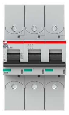 ABB Stotz-Kontakt 2CCS863002R1597 S803S-UCK63-R K63A 3-pole high-performance circuit breaker