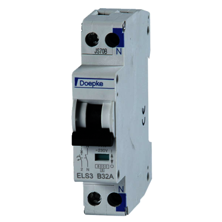 Doepke 09915027 ELS3 B32A 1-pole+N 1TE circuit breaker
