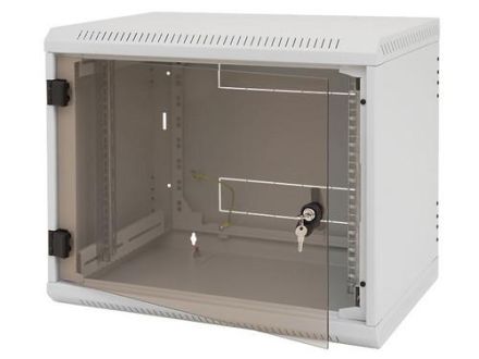 Triton RBA-04-AS5-CAX-A1 DELTAB5S 4HE wall cabinet one-piece 4HE 500mm glass door