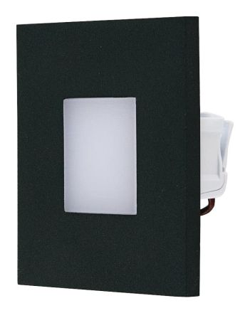 EVN LQ41802A stainless steel anthracite IP44 1.8W 55lm 3000K LED recessed wall light LB20