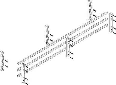 ABN 60mm with CU 12x10mm 3-pole 70mm busbar module (MTSC42733)