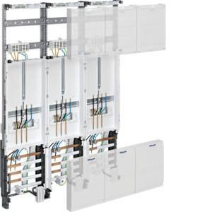 Hager ZL31X4N complete panel 3Z 3 point 1050mm 3 field