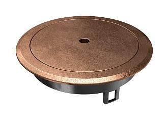 OBO Bettermann GES R2B Cu with hexagon socket blind cover, 7408874