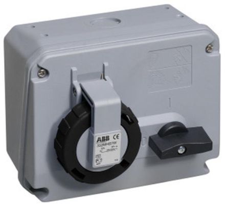 ABB Stotz-Kontakt 363MHS7W wall socket, 2CMA167900R1000