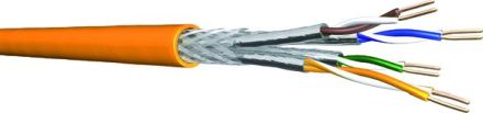 Draka Comteq UC900HS23PE 4x2xAWG23 S/FTP TR1000m data cable Cat7 1000MHz PE jacket sold by the meter