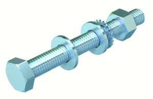 OBO Bettermann SKS 10X25 F with nut and washer hexagon screw, 3160734