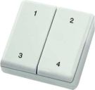 Eltako 30000232 wireless mini handheld transmitter FMH4-rw pure white 4 signals