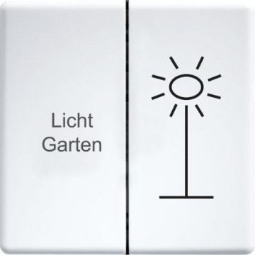 Eltako 30000976 DW-FT55EL-@ rocker switch radio bus 2f selectable Kst