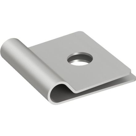 Pröpster 1395 St/tZn D:8mm 1x D:10.5mm clamp shoe