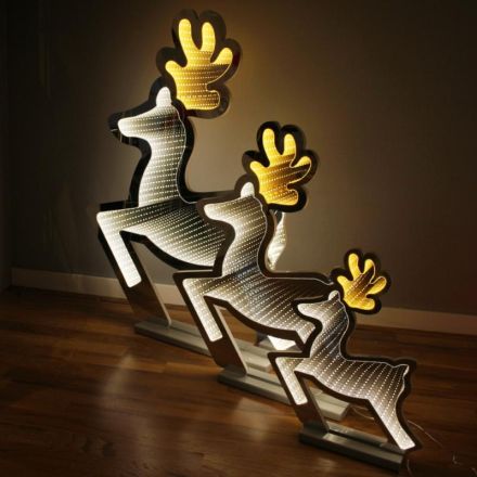 FHS 35727 LED reindeer 151 SMD LED 50x7x60cm, IP20 6/18h T
