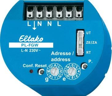 Eltako 31100010 PL-FGW wireless powerline gateway