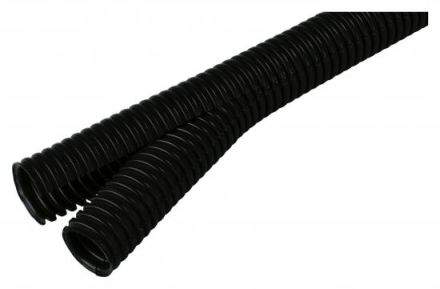 Fränkische Rohrwerke 38402002 Co-flex PP-UV NW20 black 10m ring corrugated pipe sealable