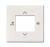 Busch-Jaeger 6109/03-82 Central plate for room temperature controller or room temperature controller with CO2/humidity ivory white