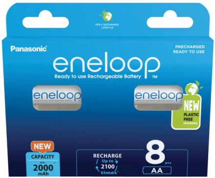 Hückmann 148229 Mignon AA 2000mAh BL eneloop (PK=8) battery