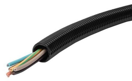 Fränkische Rohrwerke 4160001000 1PASM-10B.50 plastic black corrugated pipe
