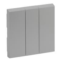 Legrand 864303 rocker Niloe Step 3-way aluminum, (aluminum)